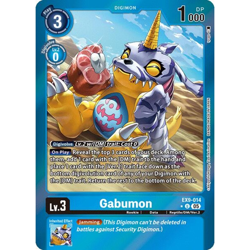 Gabumon [EX9-014] (Limited Foil) [Versus Monsters]