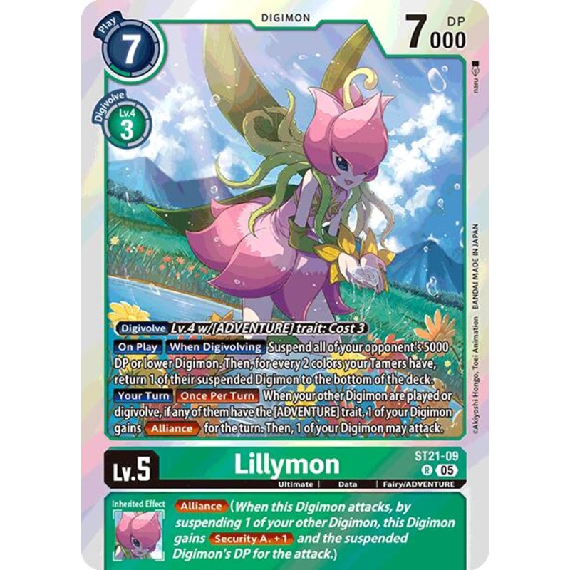 Lillymon [ST21-09] [Starter Deck: Hero of Hope]