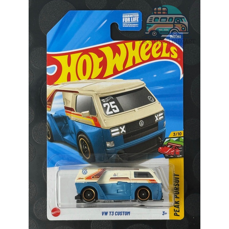 VW T3 Custom (1st colour - White & Blue)