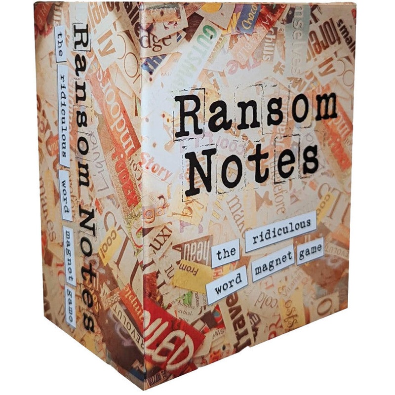 Ransom Notes The Ridiculous Word Magnet