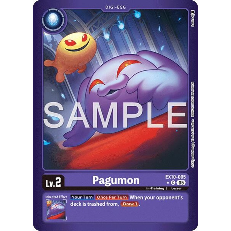 Pagumon [EX10-005] (Limited Foil) [Sinister Order]