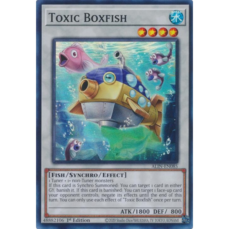 Toxic Boxfish [ALIN-EN085] Super Rare