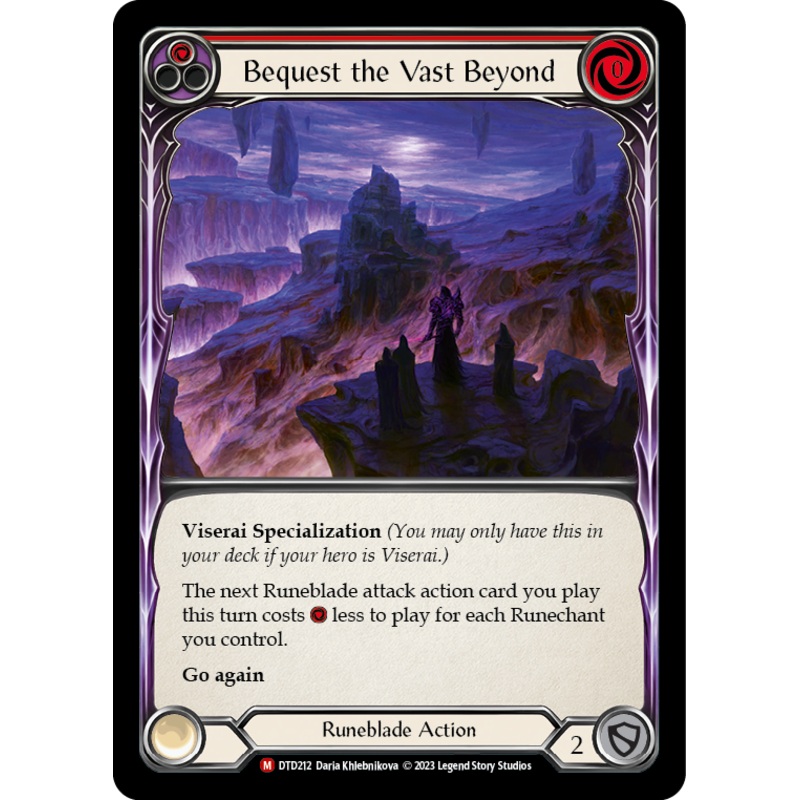 Bequest the Vast Beyond [DTD212] (Dusk Till Dawn)