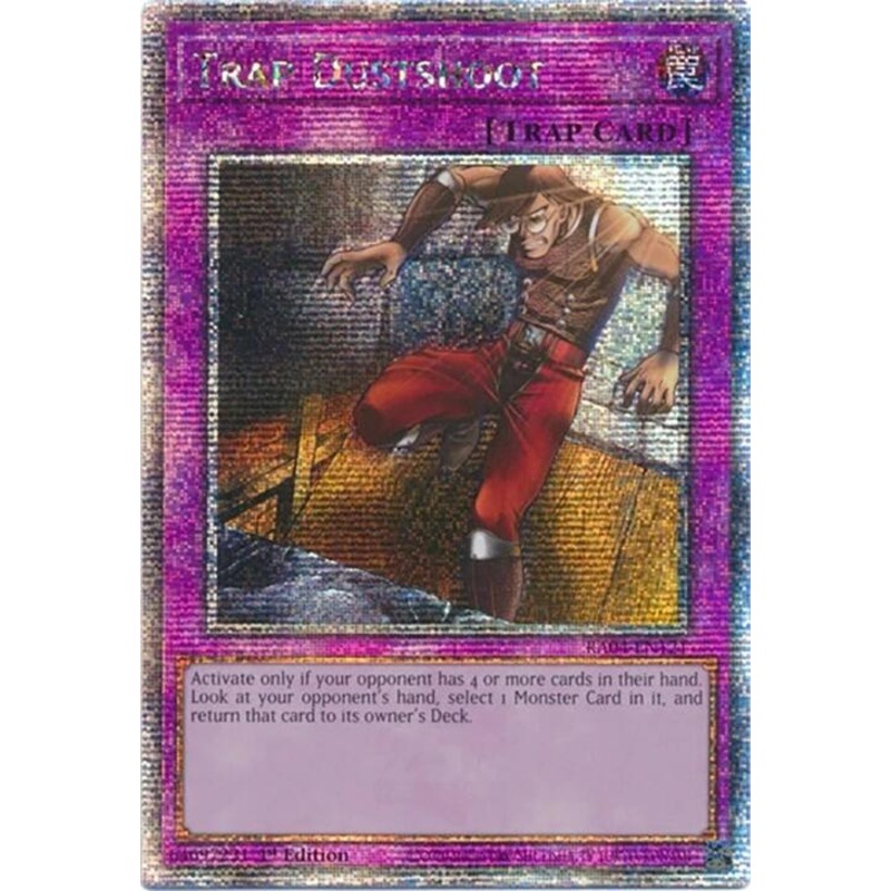 Trap Dustshoot [RA04-EN121] Quarter Century Secret Rare
