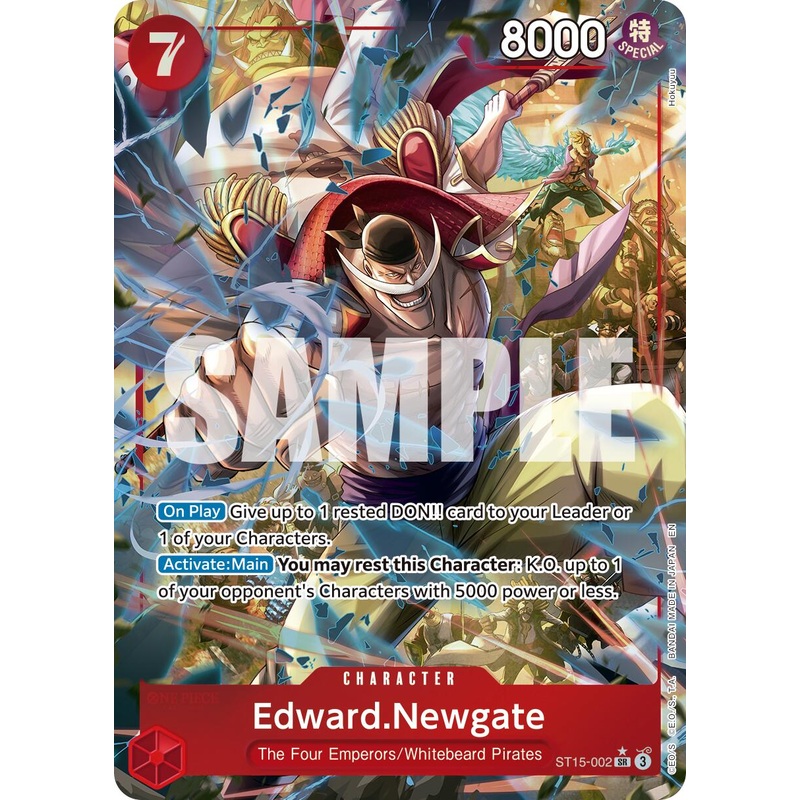 Edward.Newgate (ST15-002) (Alternate Art) [Premium Booster -The Best- Vol. 2]