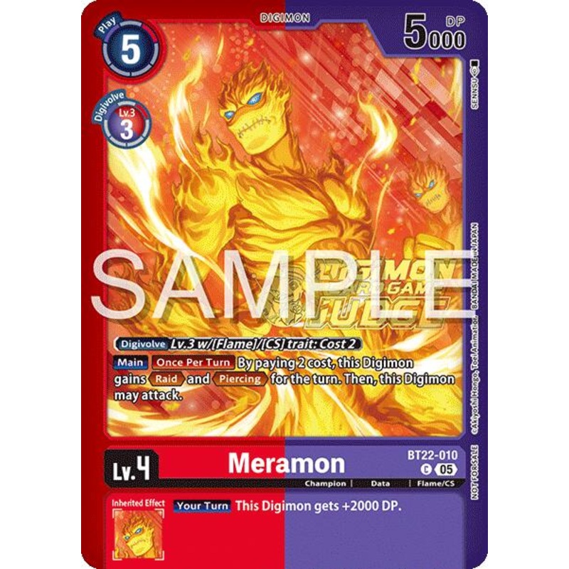 Meramon [BT22-010] (Judge Pack 2025 Wave 2) [Cyber Eden]