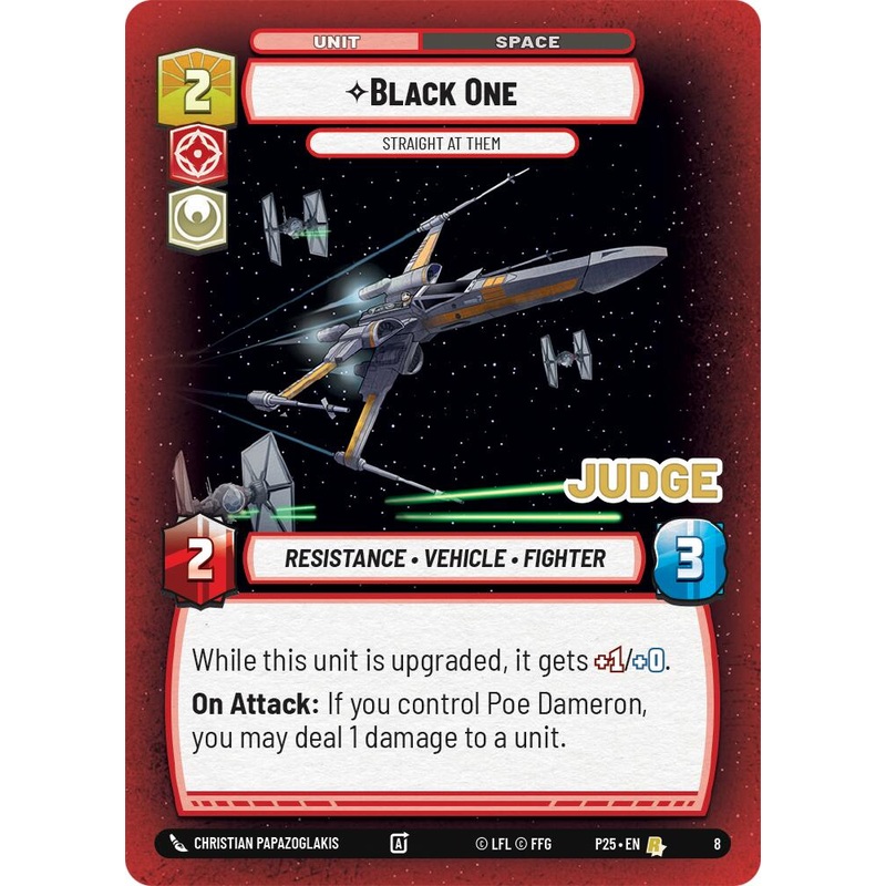 Black One - Straight At Them (8) (8) [Judge Promos]