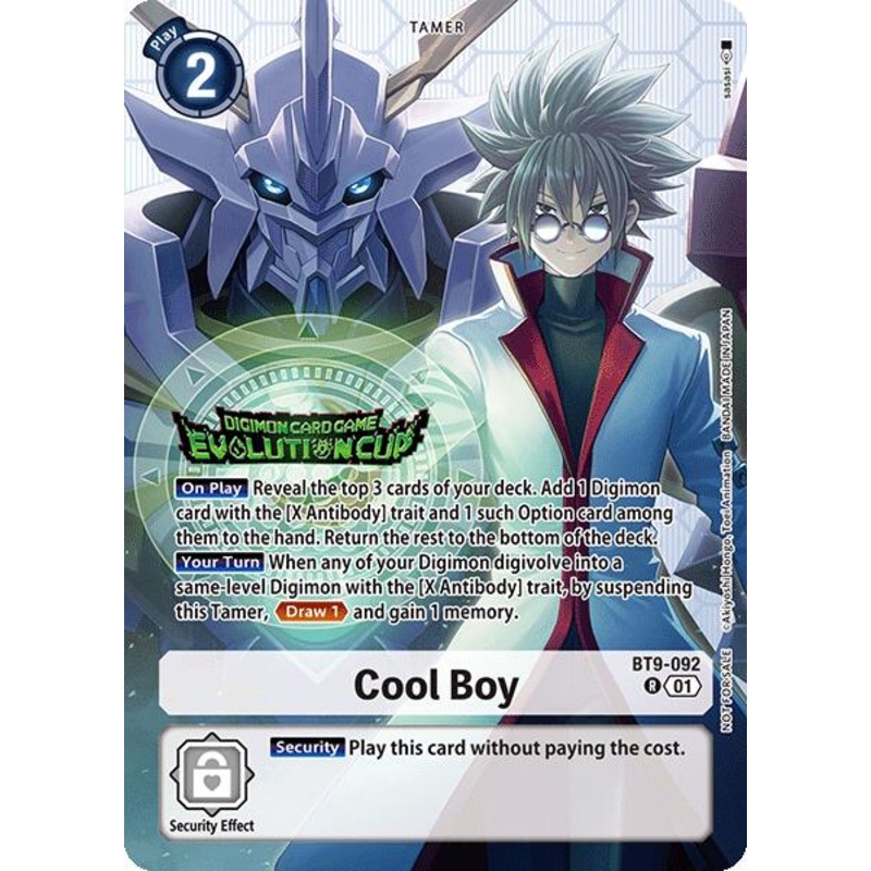 Cool Boy [BT9-092] (Evolution Cup 2025 Vol. 1) [X Record]