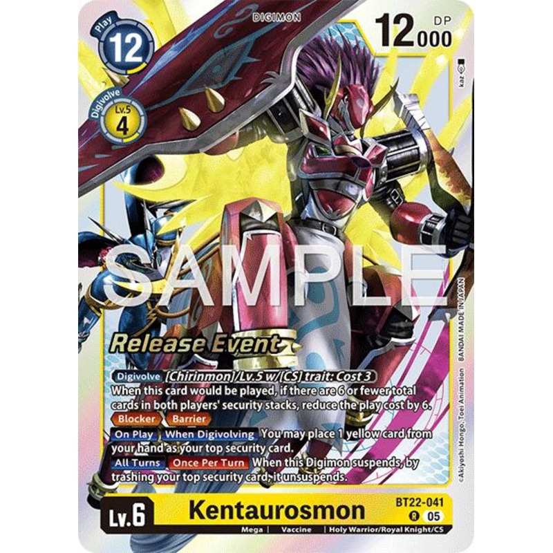 Kentaurosmon [BT22-041] [Cyber Eden Release Event Cards]