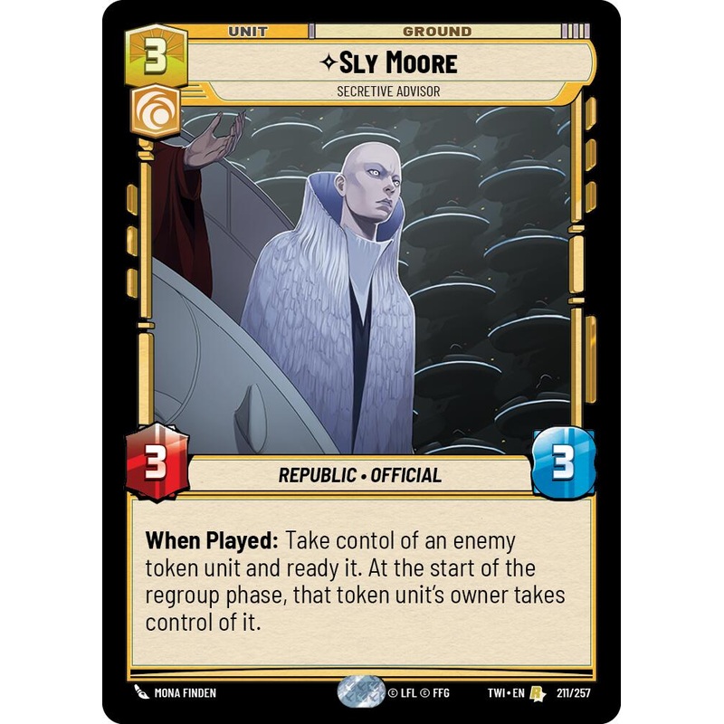 Sly Moore - Secretive Advisor (211/257) (211/257) [Twilight of the Republic]