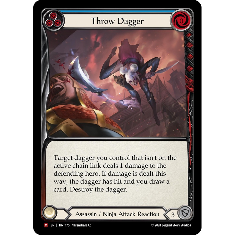 Throw Dagger [HNT175] (The Hunted)