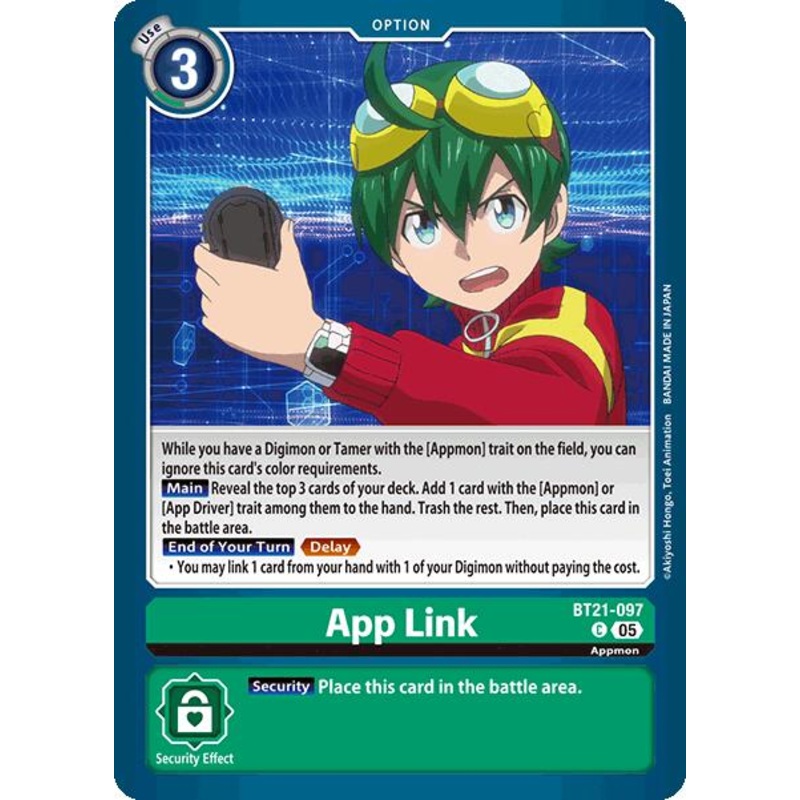App Link [BT21-097] [World Convergence]