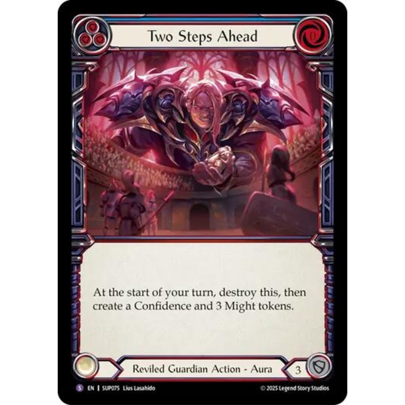 Two Steps Ahead [SUP075] (Super Slam)  Rainbow Foil