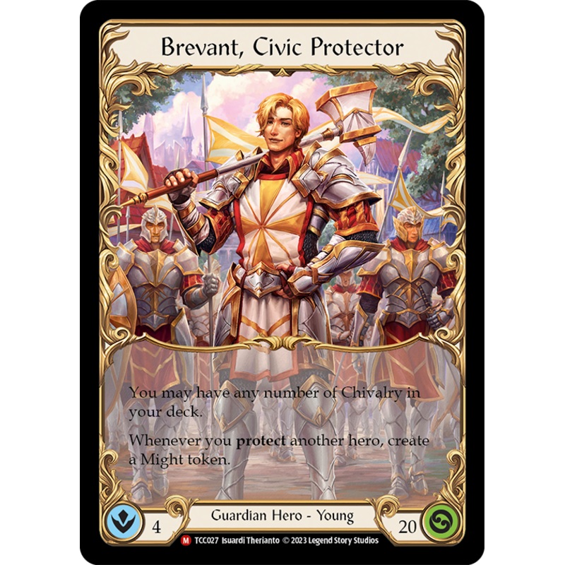 Brevant, Civic Protector [TCC027] (Round the Table: TCC x LSS)  Rainbow Foil