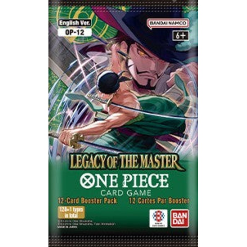 One Piece TCG Booster Pack [OP-12] - Legacy of The Master