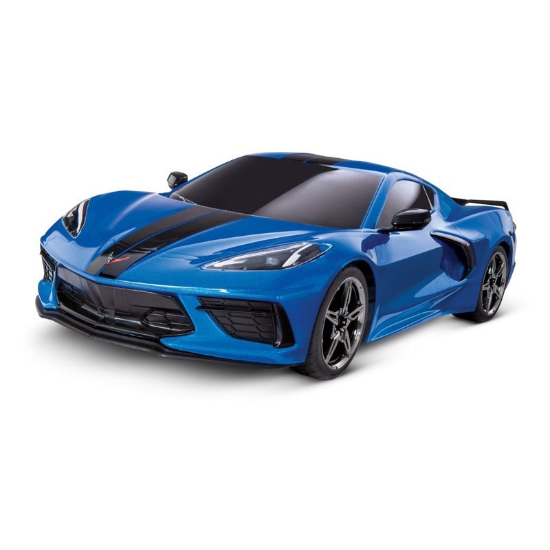 Traxxas 93054-4BLUE 4-Tec 3.0 Chassis with Corvette Stingray