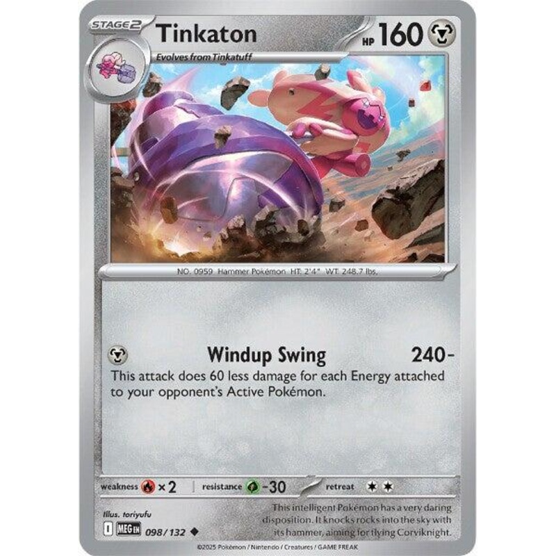 Tinkaton (098/132) [Mega Evolutions: Base Set]