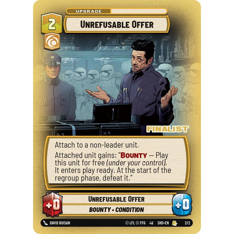Unrefusable Offer (2/2) (Finalist) (2/2) [Store Showdown Promos]