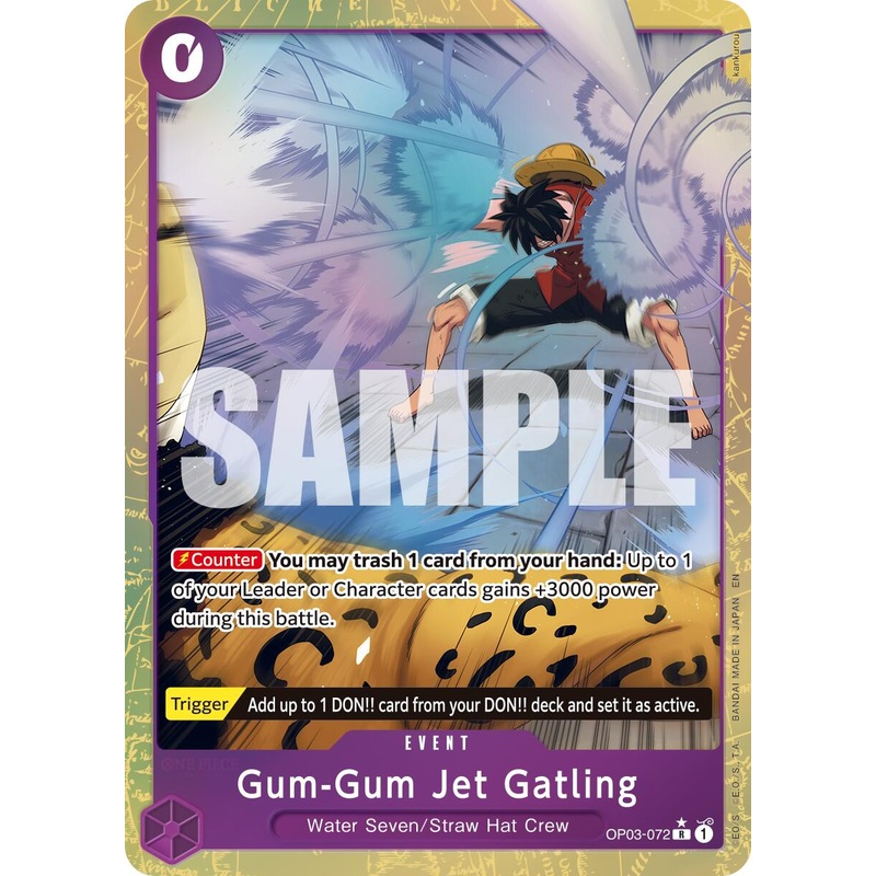Gum-Gum Jet Gatling (Alternate Art) [Premium Booster -The Best- Vol. 2]