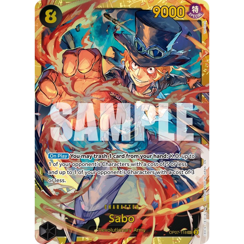 Sabo (OP07-118) (Reprint) [Premium Booster -The Best- Vol. 2]