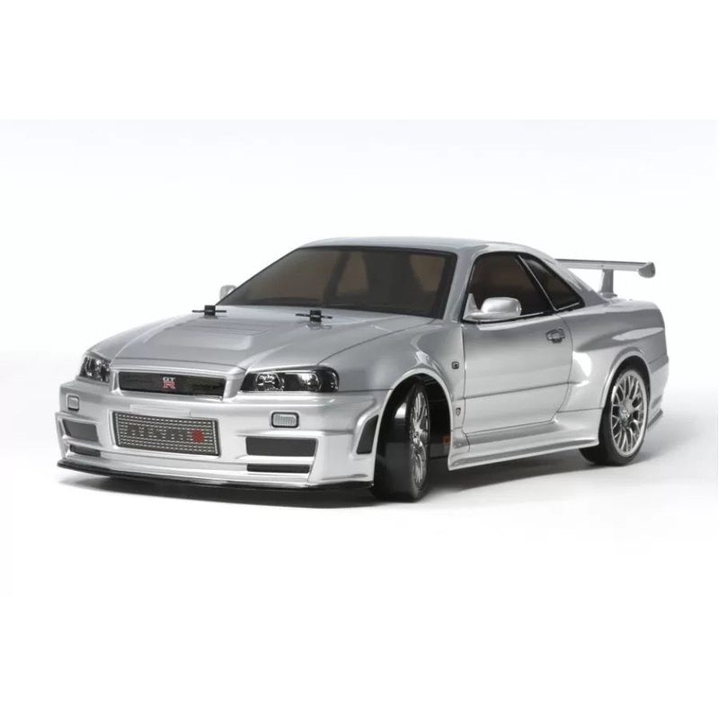 Tamiya 1/10 TT-02D Nismo Skyline GT-R Z-tune Drift Spec R34 Electric RC Drift Car Kit with LED lights-58605-60A