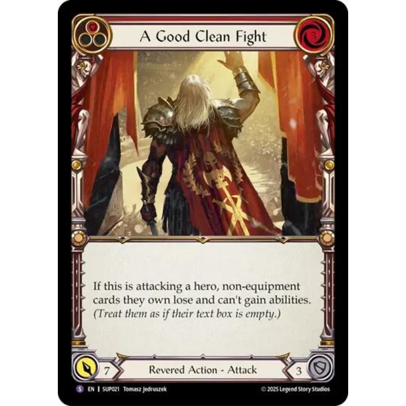 A Good Clean Fight [SUP021] (Super Slam)  Rainbow Foil