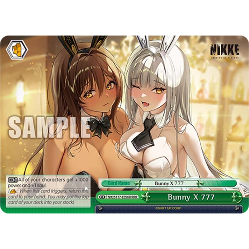 Bunny X 777 (NIK/S117-E056R RRR) [GODDESS OF VICTORY: NIKKE]