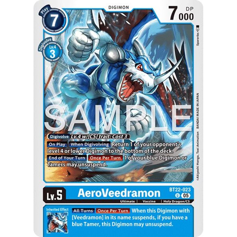 AeroVeedramon [BT22-023] [Cyber Eden]