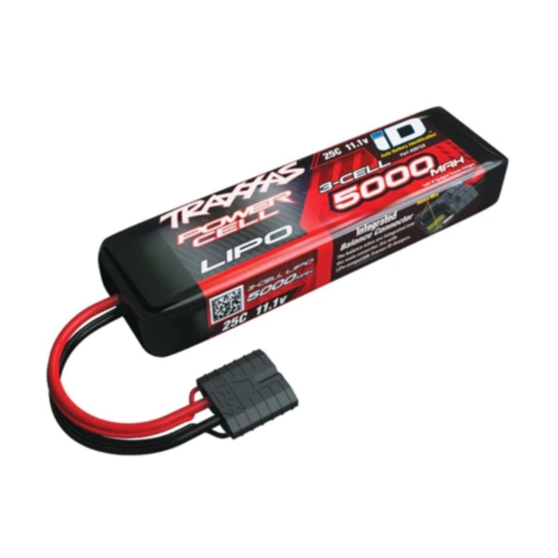 Traxxas Power Cell 11.1v 5000mAh 25C iD LiPo Battery - 2872X