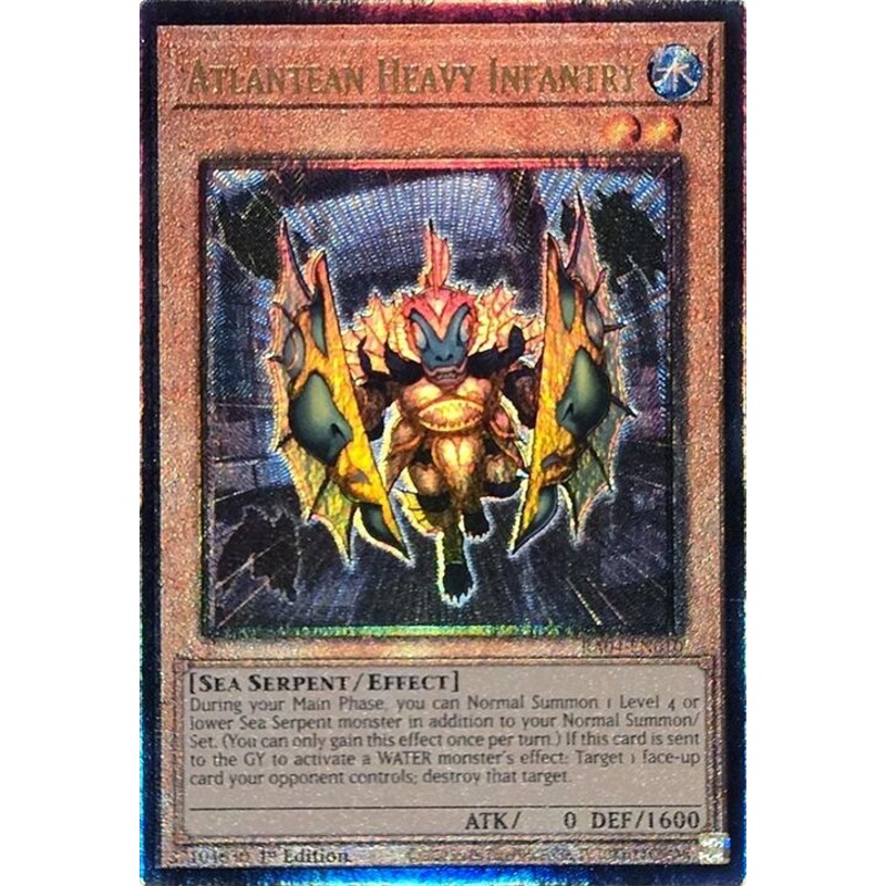 Atlantean Heavy Infantry [RA04-EN010] Prismatic Ultimate Rare