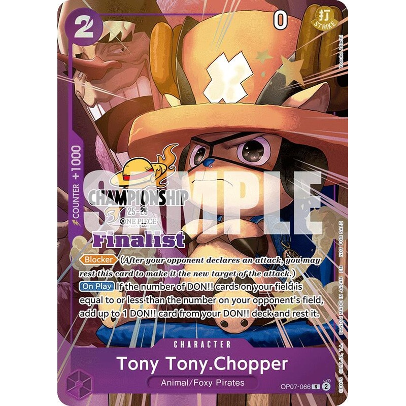 Tony Tony.Chopper (CS 25-26 Finalist Card Set 1) [One Piece Promotion Cards]