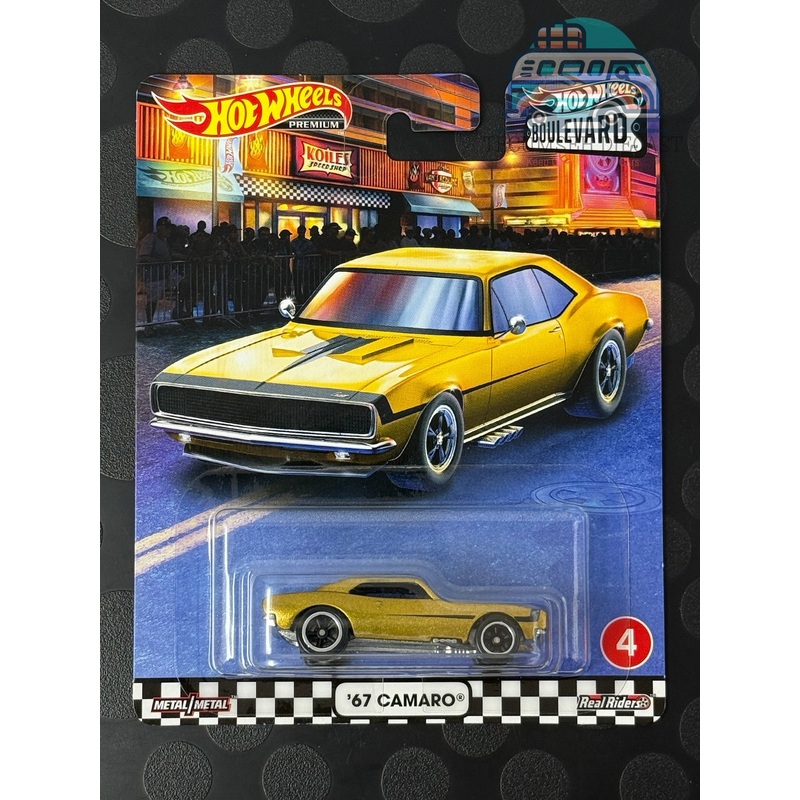 '67 Camaro (Boulevard #4)|Mint (M)|Crease Lines in Corner