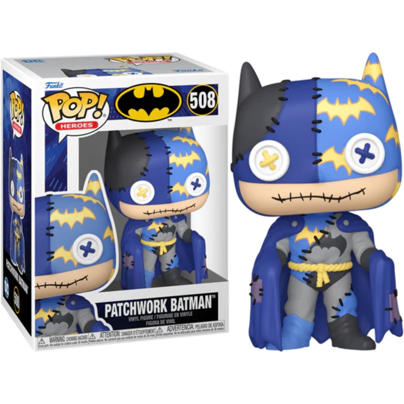 DC - Patchwork Batman Pop! 508