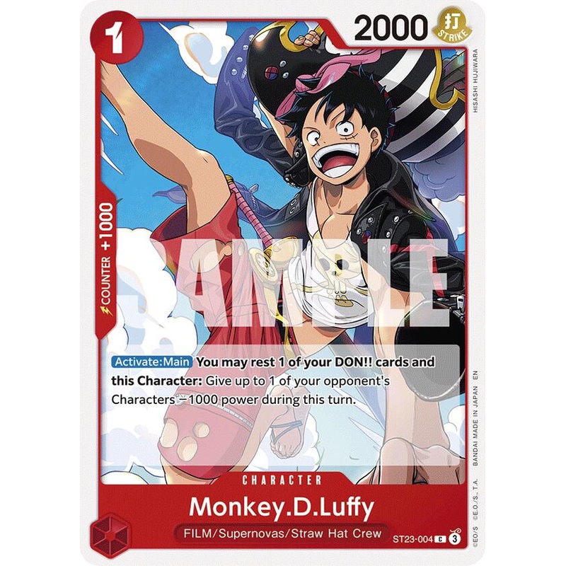 Monkey.D.Luffy [Starter Deck: Red Shanks]