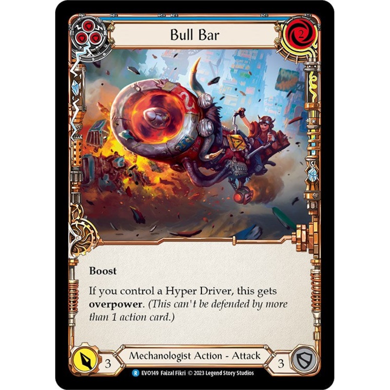 Bull Bar (Blue) [EVO149] (Bright Lights)  Rainbow Foil