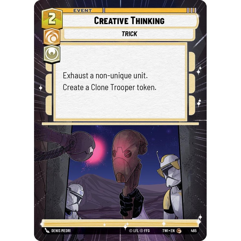Creative Thinking (465) (Hyperspace) (465) [Twilight of the Republic]