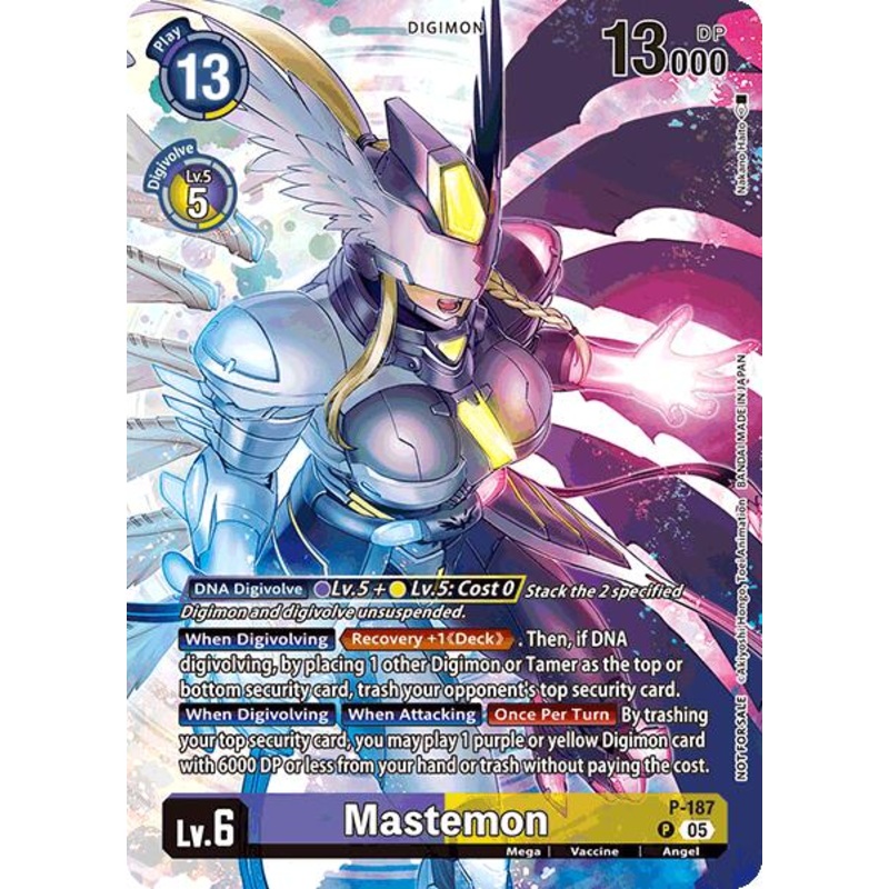 Mastemon [P-187] (BT-21: Illustration Celebration Pack) [World Convergence]