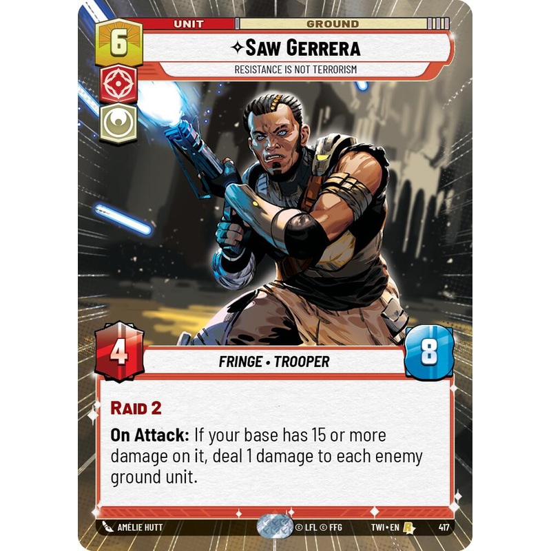 Saw Gerrera - Resistance is Not Terrorism (417) (Hyperspace) (417) [Twilight of the Republic]