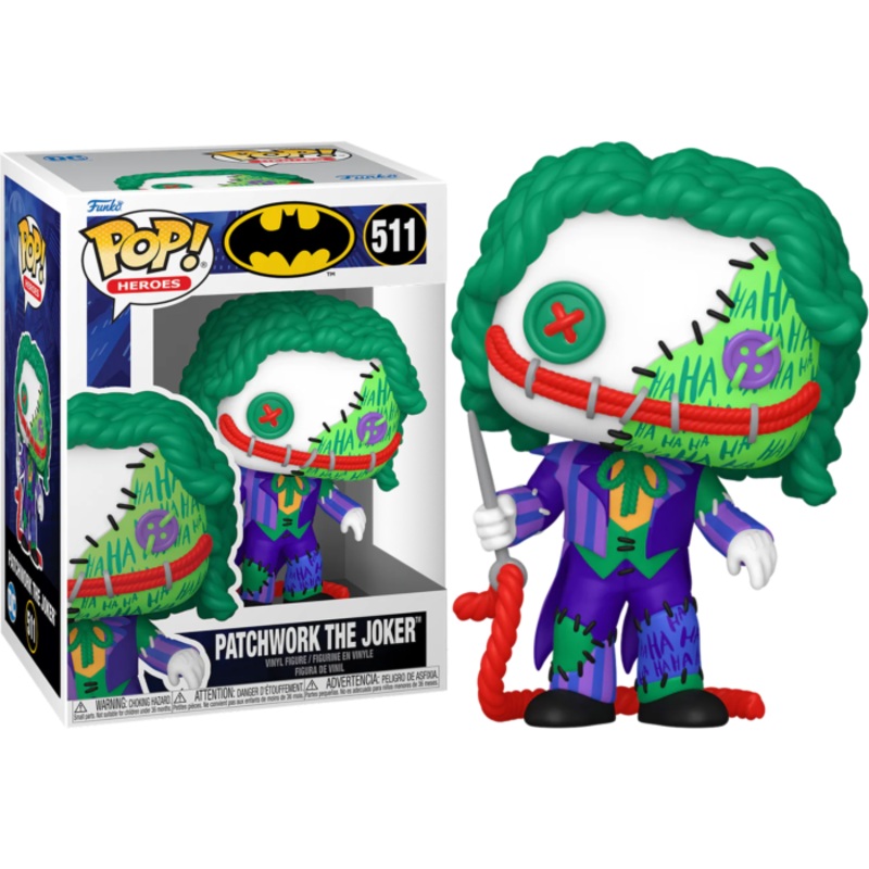 DC Super Heroes - Patchwork The Joker Pop! 511