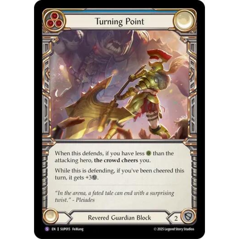 Turning Point [SUP015] (Super Slam)  Rainbow Foil