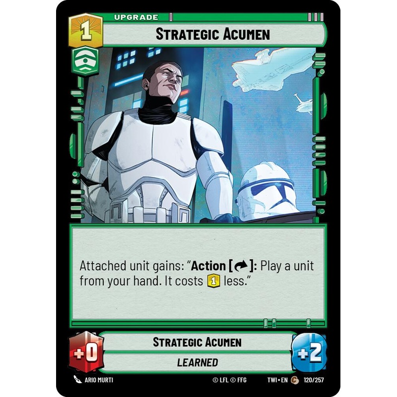 Strategic Acumen (120/257) (120/257) [Twilight of the Republic]