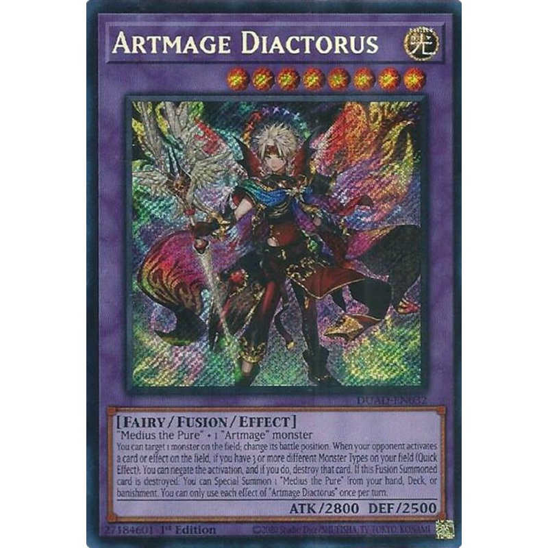Artmage Diactorus [DUAD-EN032] Secret Rare