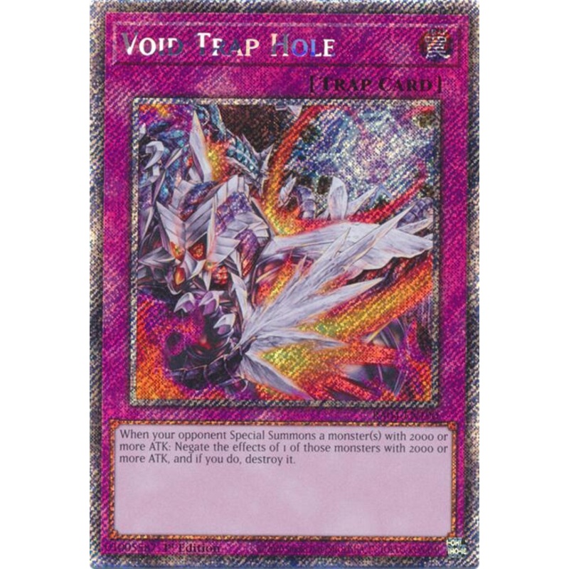Void Trap Hole [RA04-EN190] Platinum Secret Rare