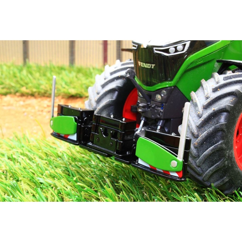 W7842 WIKING FRONT BUMPER AND WEIGHTS IN FENDT COLOURS