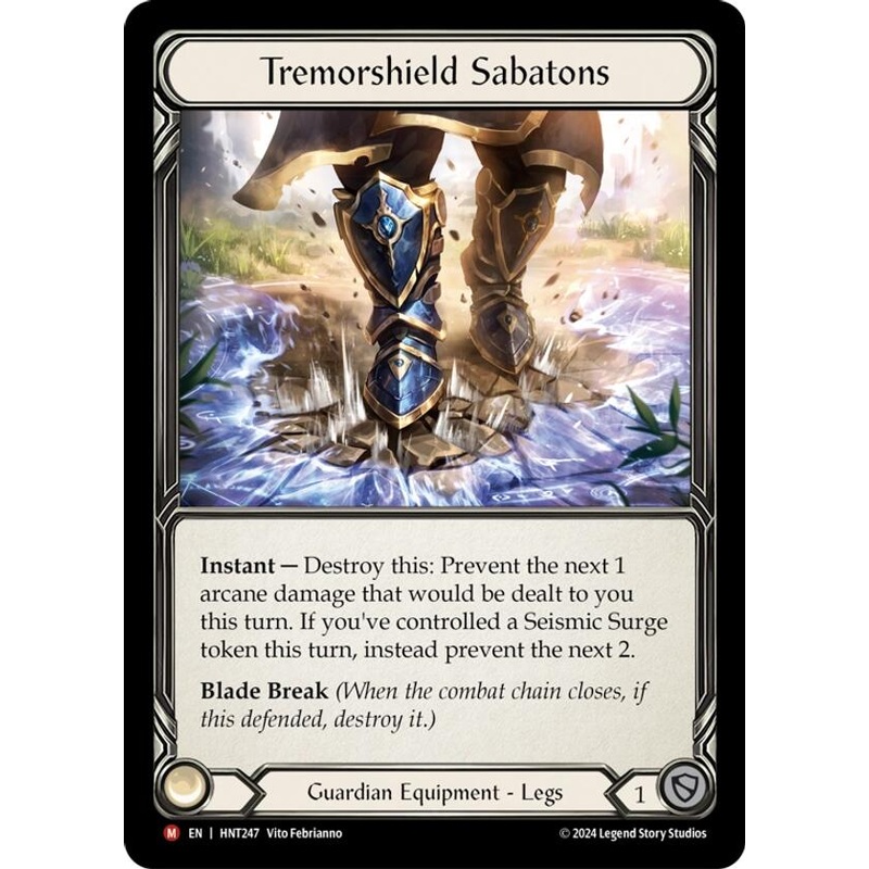 Tremorshield Sabatons [HNT247] (The Hunted)