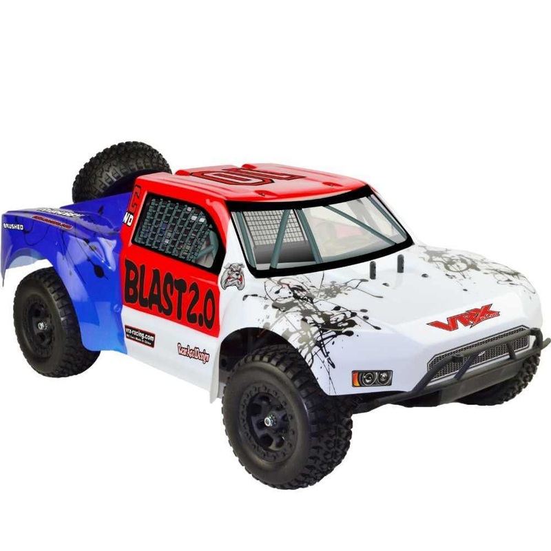 VRX Octane Blast 2.0 Brushless RTR with Battery and Charger - Red-Orange