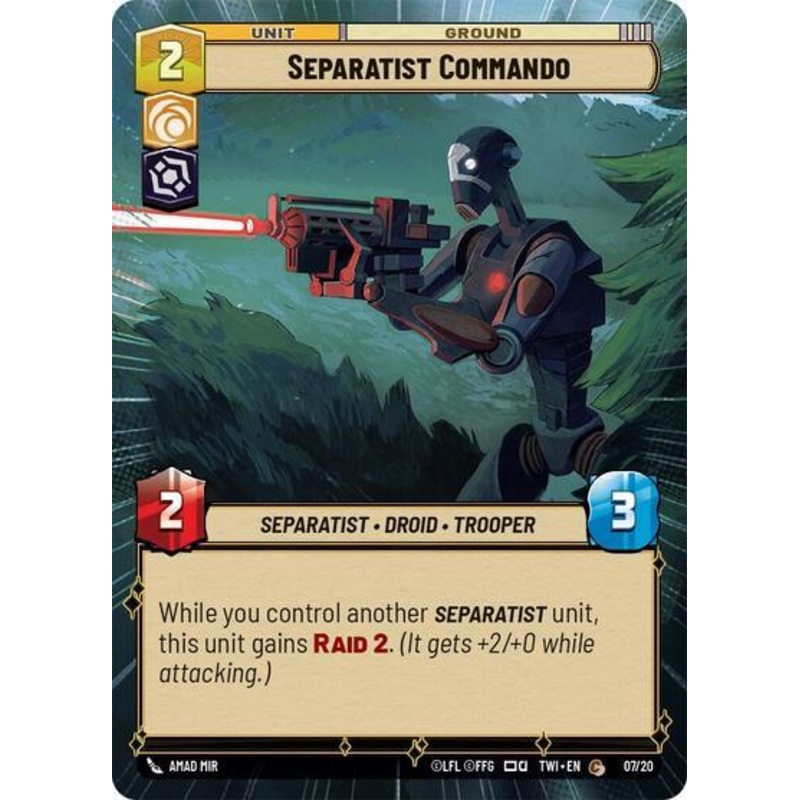 Separatist Commando (7) (Hyperspace) (7) [Twilight of the Republic]