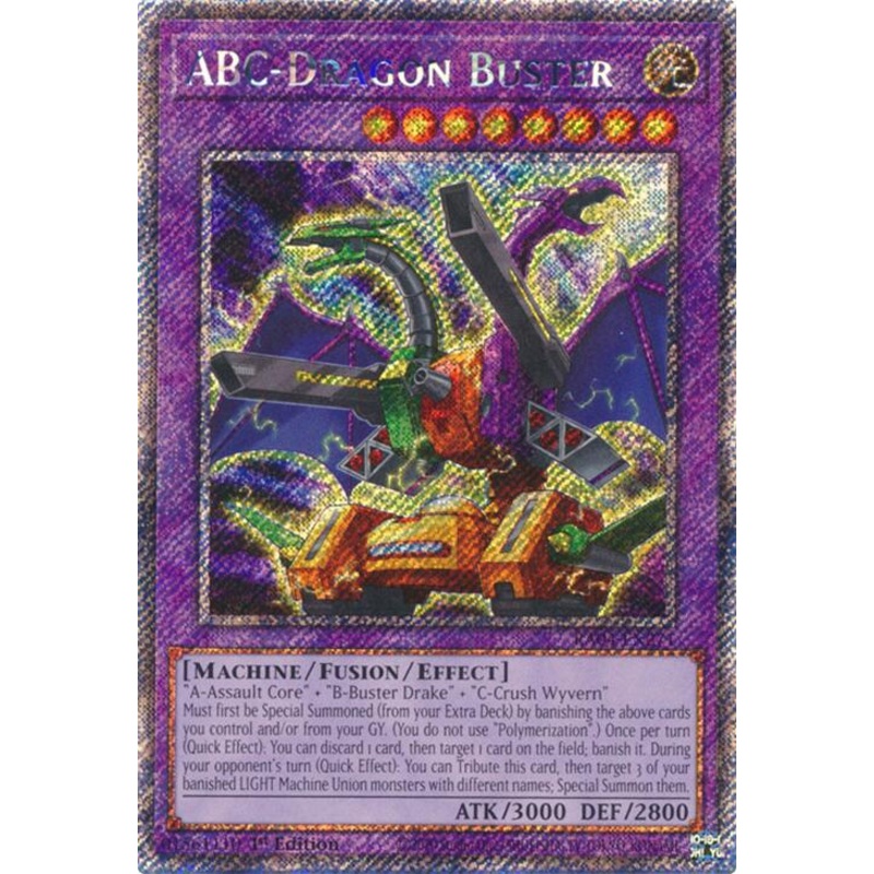 ABC-Dragon Buster [RA04-EN271] Platinum Secret Rare