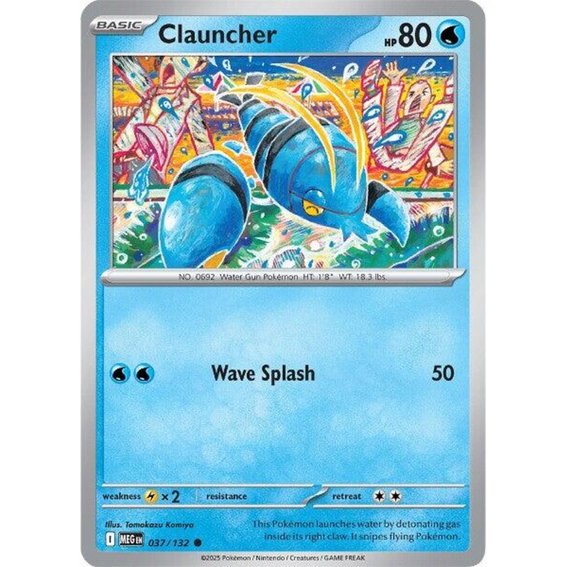 Clauncher (037/132) [Mega Evolutions: Base Set]