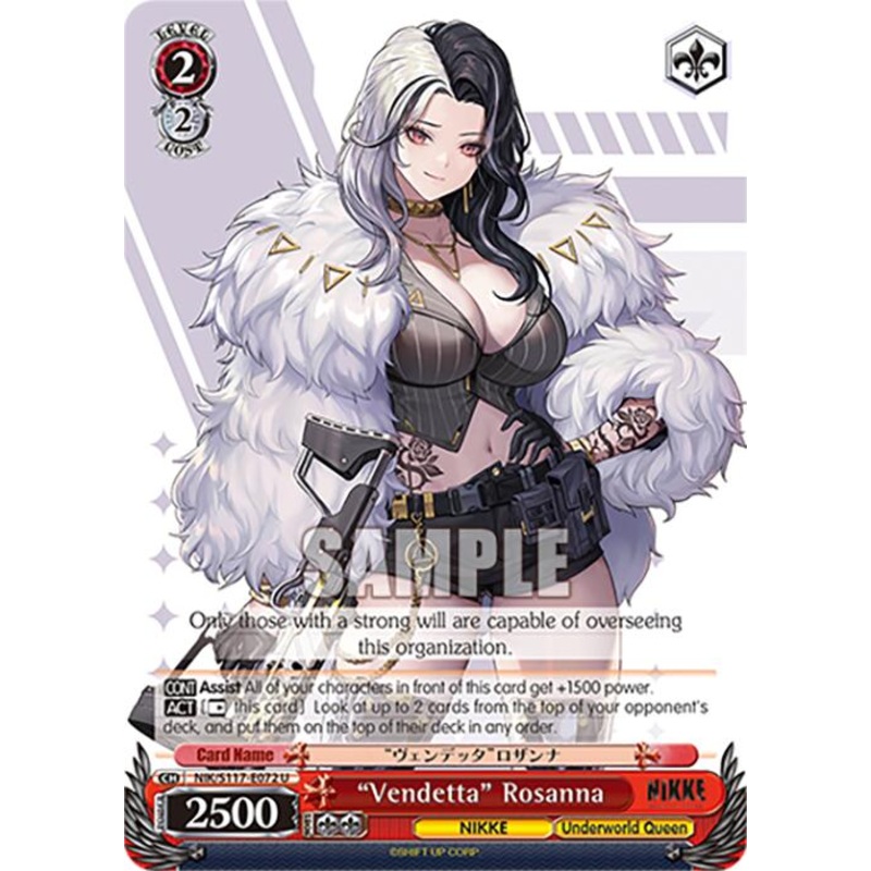 Vendetta Rosanna (NIK/S117-E072 U) [GODDESS OF VICTORY: NIKKE]